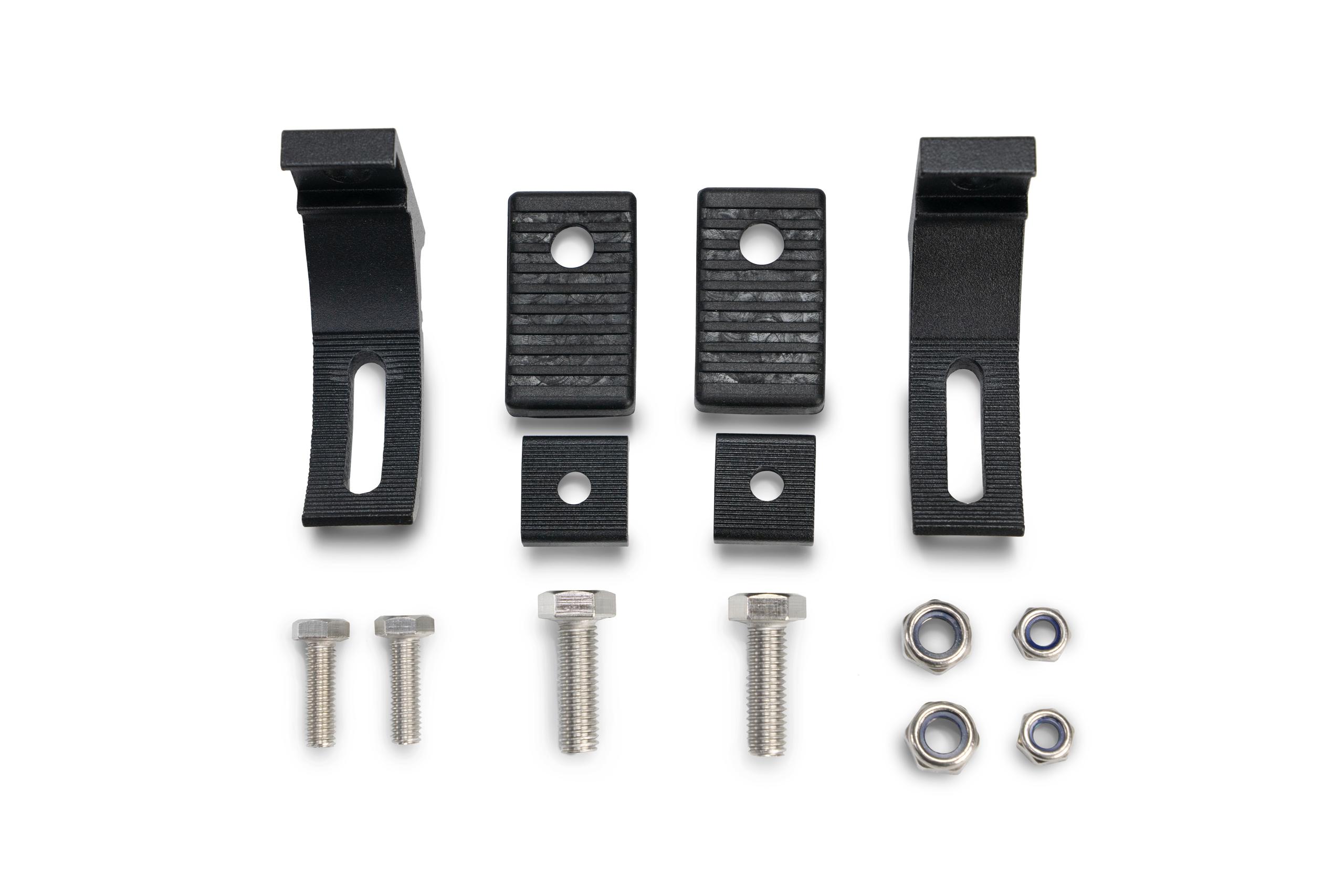 DV8 Offroad Lg Size Rear Slide Mount For Elite Series Light Bars Fits - BESLDBKTLG
