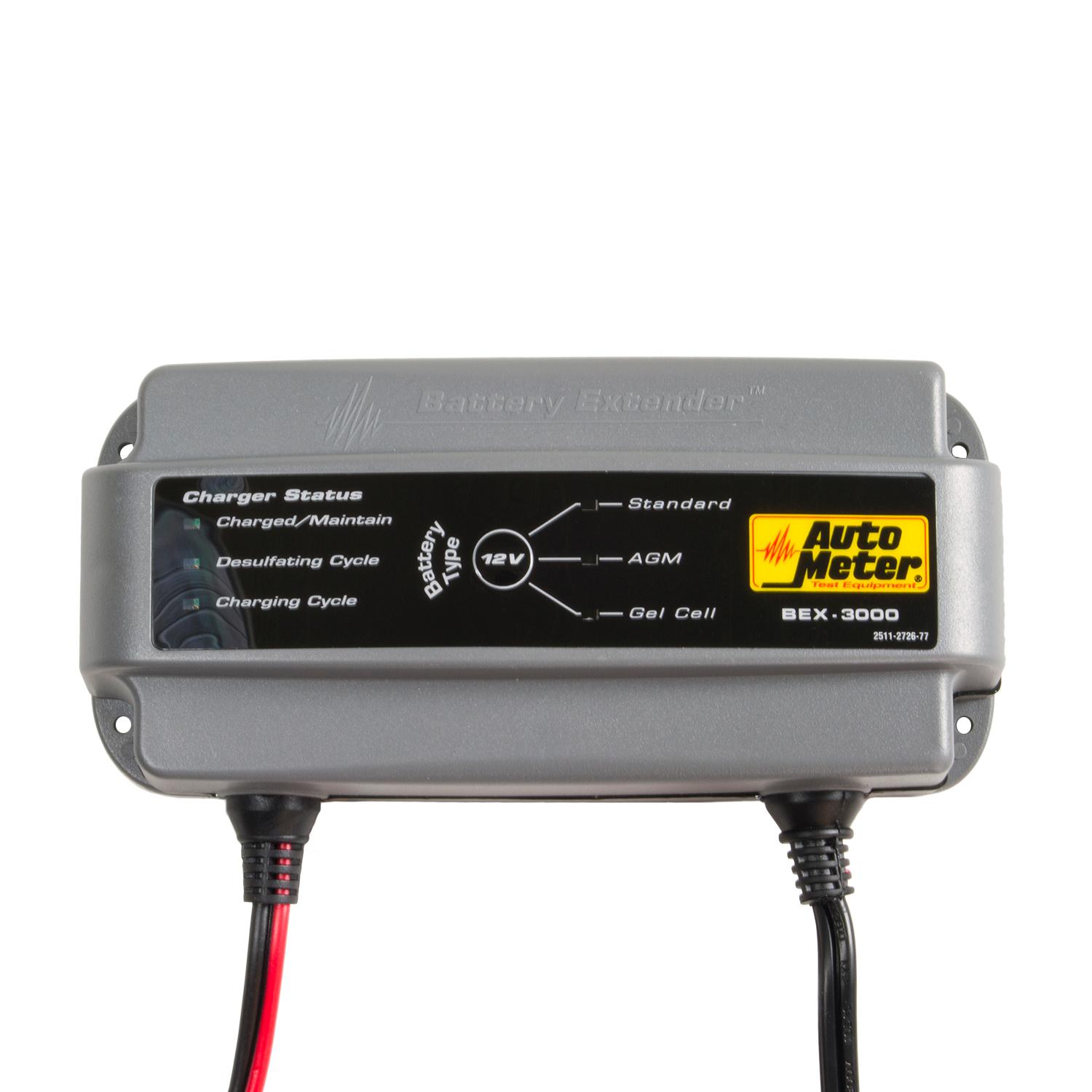 Auto Meter BATTERY EXTENDER, 12V/3A - BEX-3000