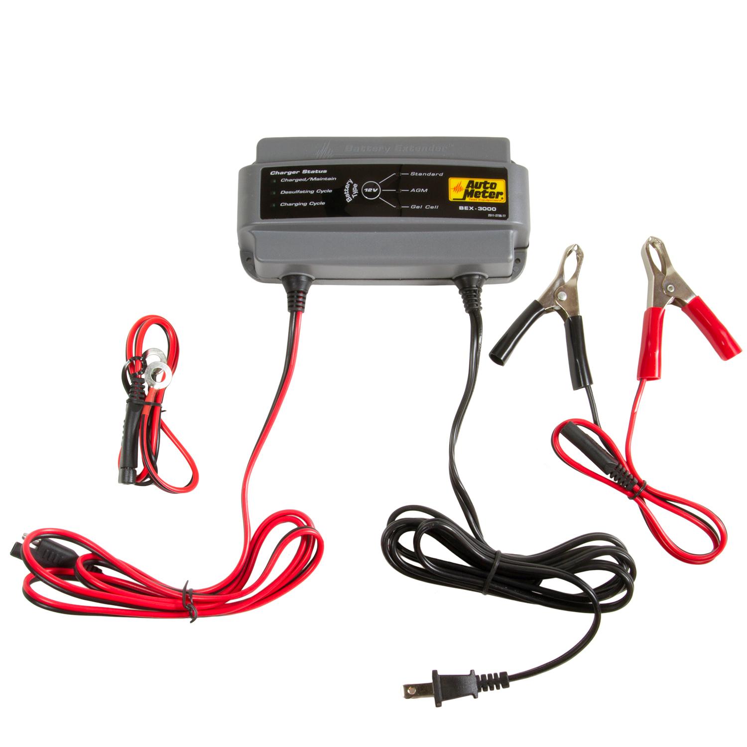 Auto Meter BATTERY EXTENDER, 12V/3A - BEX-3000