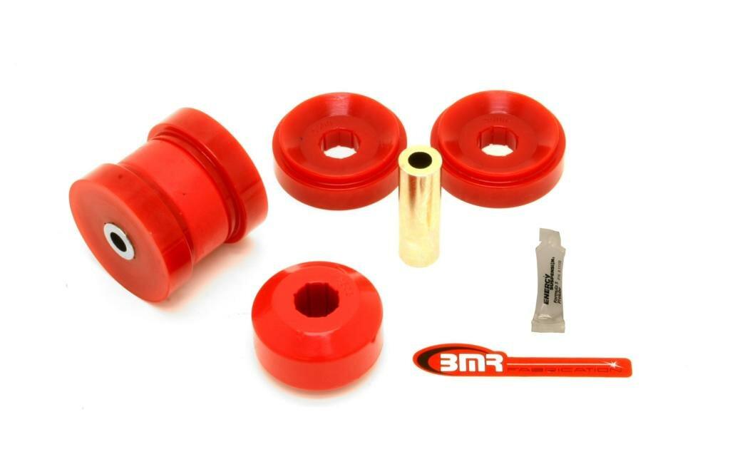 BMR BK019 Red Bushing Kit, Front Radius Rod 5th Gen 2010 - 2015 Chevy