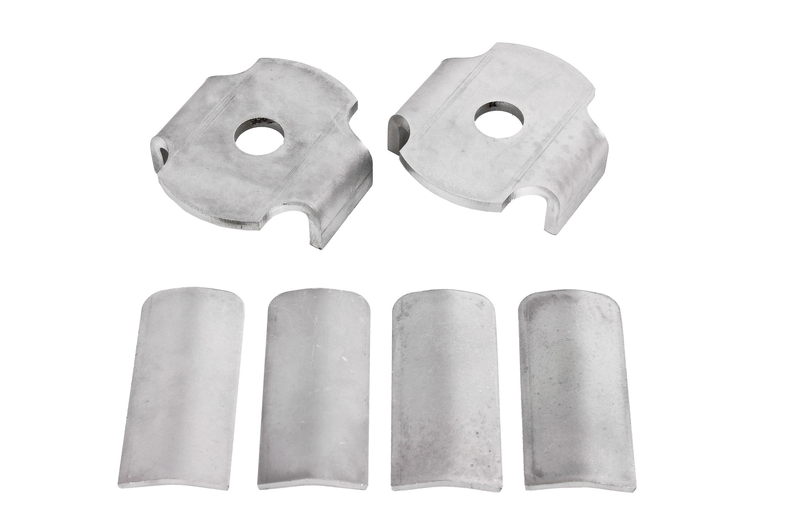 BMR BK053 Rear Cradle Steel Bushing Inserts (2015-2023 Mustang S550 / 2026 Mustang S650 GT / V6 / Ecoboost)
