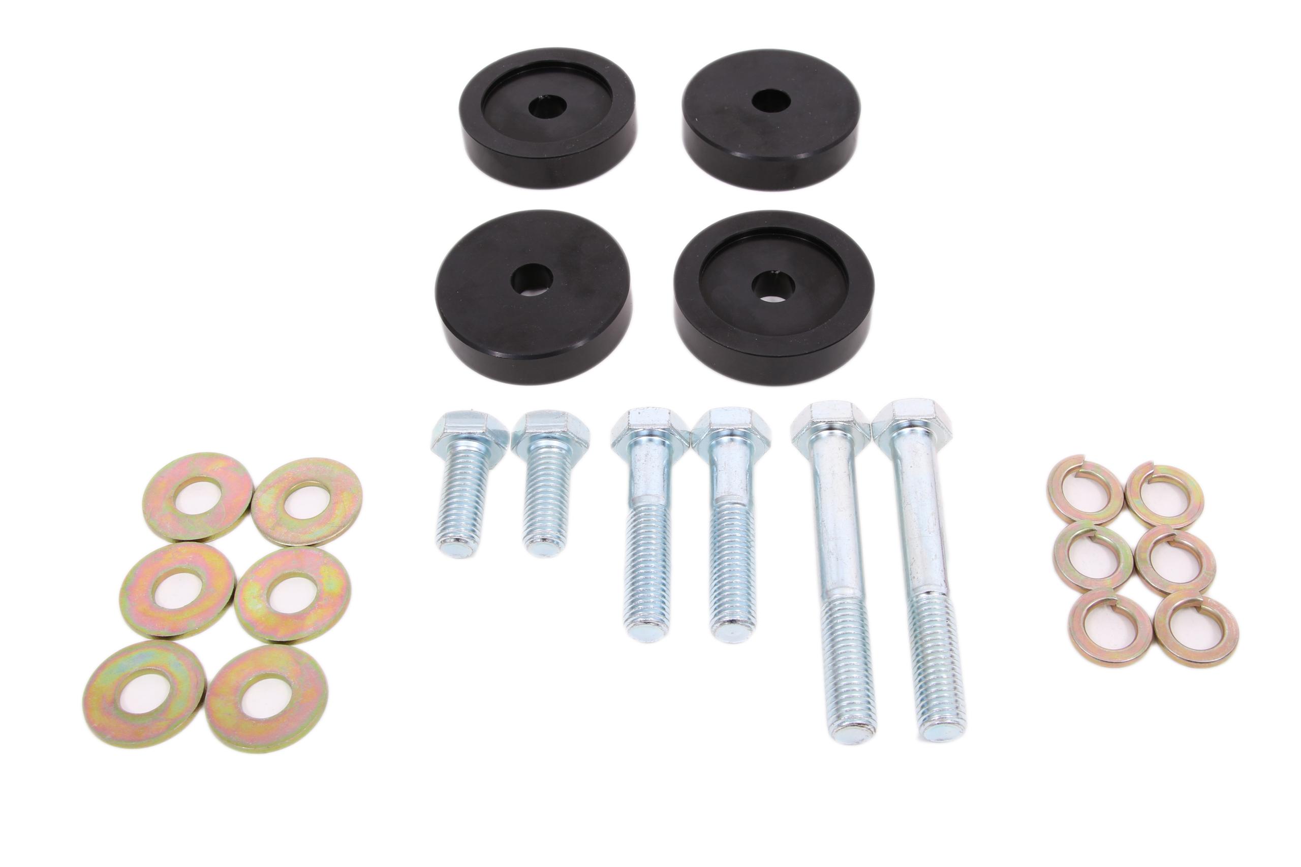 BMR BK054 Differential Bushing Lockout Kit (2015-2023 Mustang S550 / 2026 Mustang S650 GT / V6 / Ecoboost)