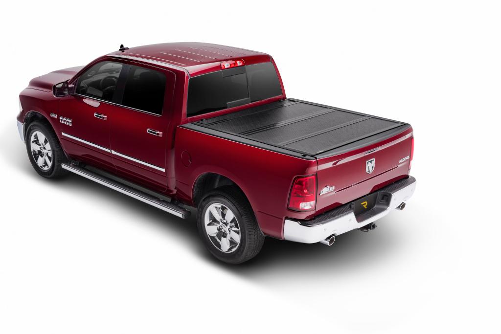 BAK Industries Bakflip F1 Hard Folding Truck Bed Cover - 2019-2021 (New Body Style) Ram 5' 7" Bed With Rambox With Or Without Multifunction Tailgate (2019-2021 Ram 1500) - 772227RB