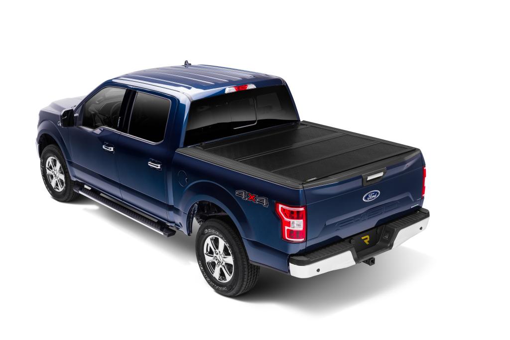 BAK Industries Bakflip Fibermax Hard Folding Truck Bed Cover - 2021 Ford F-150 5' 7" Bed (2021-2021 F-150) - 1126339