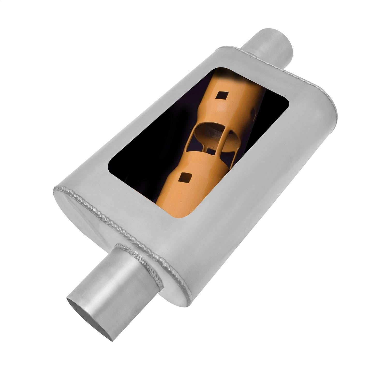 Gibson Exhaust MWA Superflow Oval&gt -Offset / Offset - BM0105