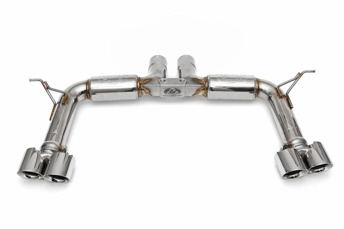 Fabspeed 2009-2014 BMW E71 X6M Supercup Exhaust System with Satin Black Tips. - FS.BMW.E71.SCUPB