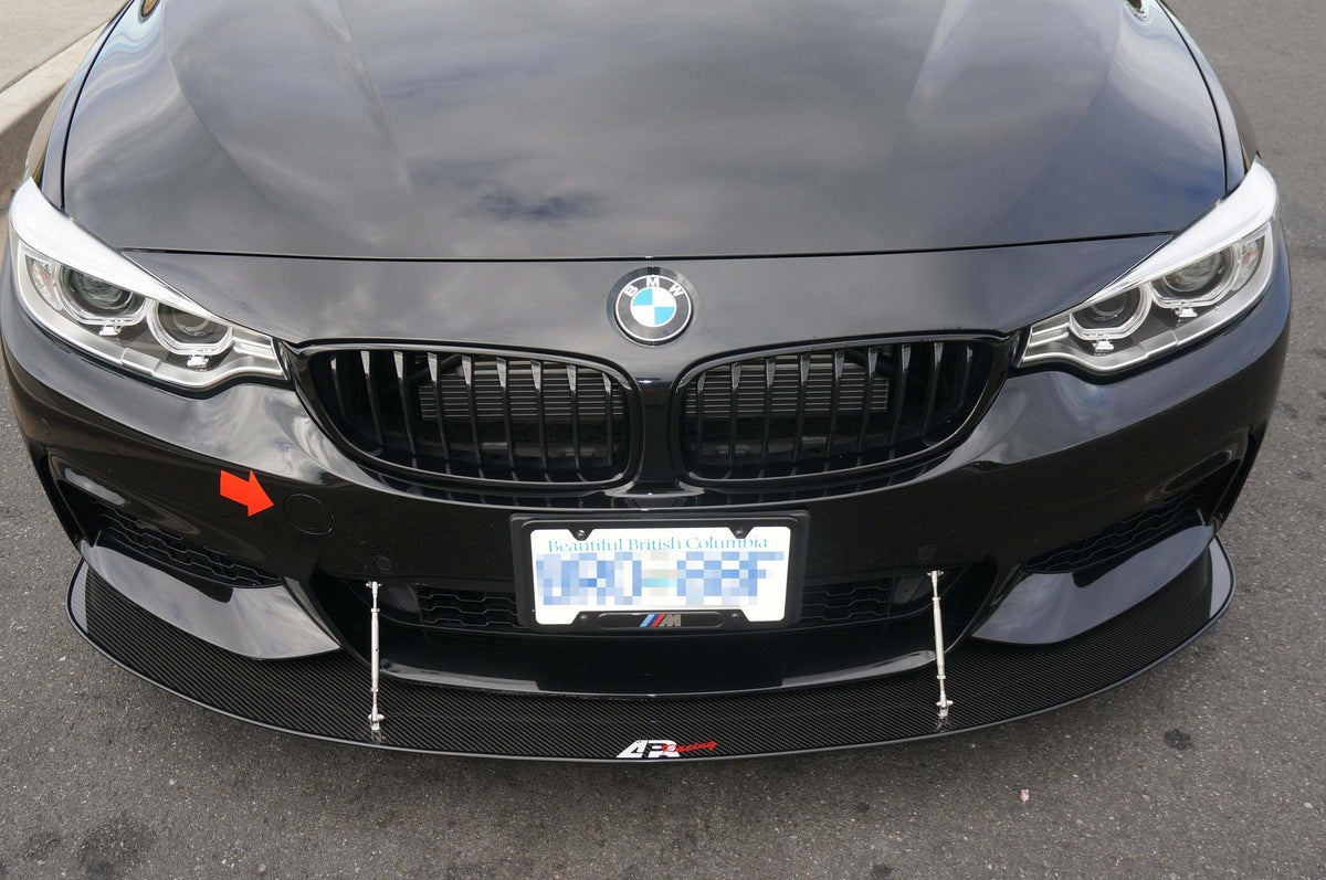 APR Carbon Fiber Wind Splitter With Rods (2013-2016 435i) - CW-543015