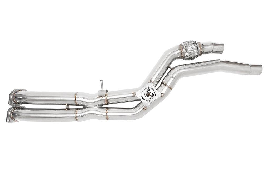 Fabspeed 2014+ BMW F80 M3 / F82 M4 Secondary Cat Bypass X-Pipe. For Standard M3 / M4 Vehicles Only. - FS.BMW.F8X.SCBX