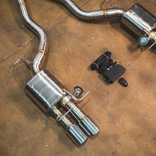 Valvetronic Designs 2005-2010 BMW E60 M5 5.0L Catback T304 Stainless Steel Brushed 3.5 Inch Outlet Tips - BMW.E60.M5.VSES.BR