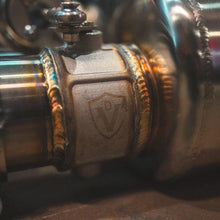 Valvetronic Designs 08-11 BMW E90,E92 M3 4.0L Full Exhaust System T304 Stainless Steel Burnt 3.5 Inch Outlet Tips - BMW.E9X.M3.VSES.FF.BR.BRT