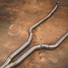 Valvetronic Designs 2011-2016 BMW F10 M5 4.4L Catback T304 Stainless Steel Forged Carbon 3.5 Inch Outlet Tips - BMW.F10.M5.VSES.BR.FC