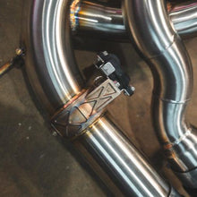 Valvetronic Designs 2015-2018 BMW F85 X5M, F86 X6M 4.4L Catback T304 Stainless Steel Brushed 3.5 Inch Outlet Tips - BMW.F85.X5M.VSES.BR.BRSH