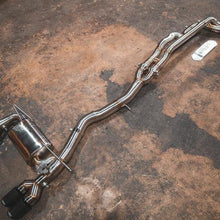 Valvetronic Designs 2014-2020 BMW F80,F82 M3,M4 3.0L Catback T304 Stainless Steel Brushed 3.5 Inch Outlet Tips - BMW.F8X.M3.M4.VSES.BR.BRSH