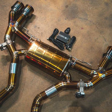 Valvetronic Designs 2019-2025 BMW F97,F98 X3M,X4M 3.0L Equal Length Catback Grade 5 Titanium Brushed 3.5 Inch Outlet Tips - BMW.F9X.X3M.VSES.EL.TI.BRSH