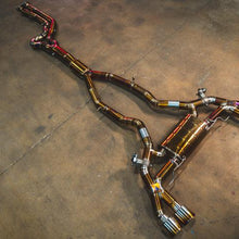 Valvetronic Designs 2019-2025 BMW F97,F98 X3M,X4M 3.0L Equal Length Catback Grade 5 Titanium Brushed 3.5 Inch Outlet Tips - BMW.F9X.X3M.VSES.EL.TI.BRSH
