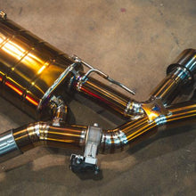 Valvetronic Designs 2019-2025 BMW F97,F98 X3M,X4M 3.0L Equal Length Catback Grade 5 Titanium Brushed 3.5 Inch Outlet Tips - BMW.F9X.X3M.VSES.EL.TI.BRSH