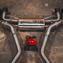 Valvetronic Designs 2019-2025 BMW G20, M340i 3.0L Catback T304 Stainless Steel Carbon Fiber 4.0 Inch Outlet Tips - BMW.G20.M340i.VSES.BR.RC