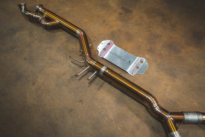 Valvetronic Designs 2022-2025 BMW G87, M2 3.0L Midepipe, Grade 5 Titanium - BMW.G87.M2.MP.TI