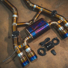 Valvetronic Designs 2022-2025 BMW G87, M2 3.0L Catback Grade 5 Titanium Black 3.5 Inch Outlet Tips - BMW.G87.M2.VSES.TI.BLK