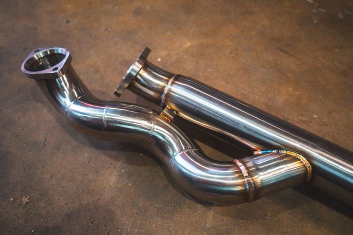 Valvetronic Designs 2022-2025 BMW G80,G82 M3,M4 3.0L Midpipe, T304 Stainless Steel - BMW.G8X.M3.MP.BR