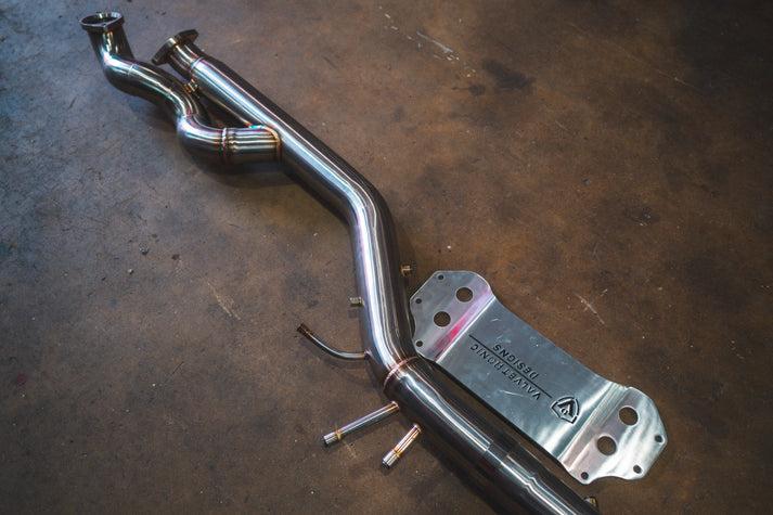 Valvetronic Designs 2022-2025 BMW G80,G82 M3,M4 3.0L Midpipe, T304 Stainless Steel - BMW.G8X.M3.MP.BR