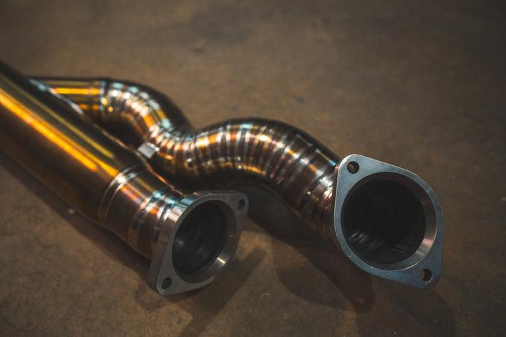 Valvetronic Designs BMW G8x M3 / M4 Valved Sport Exhaust System MIDPIPE ONLY - BMW.G8X.M3.MP.TI