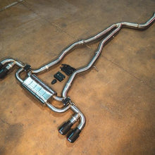 Valvetronic Designs 2017-2025 BMW G29, Z4 M40, 30i 3.0L,2.0L, Catback T304 Stainless Steel Black 3.5 Inch Outlet Tips - BMW.Z4.G29.VSES.BR.BLK