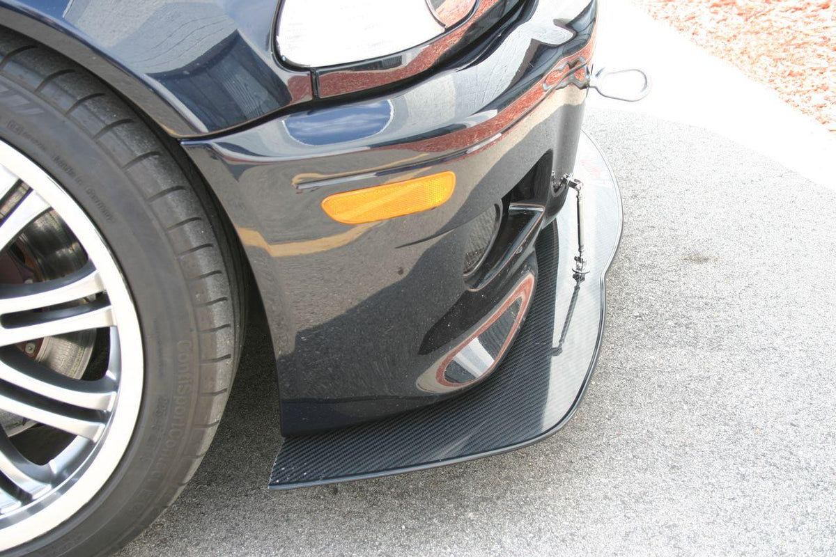 APR Carbon Fiber Wind Splitter With Rods (2001-2006 E46 M3) - CW-544603