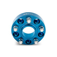 Mishimoto Wheel Spacers, 5X127, 71.6mm Center Bore, M14 X 1.5, 1.50-in Thick, Blue (2011-2020 Durango, Grand Cherokee, Wrangler, Gladiator) - BNWS-003-381BL
