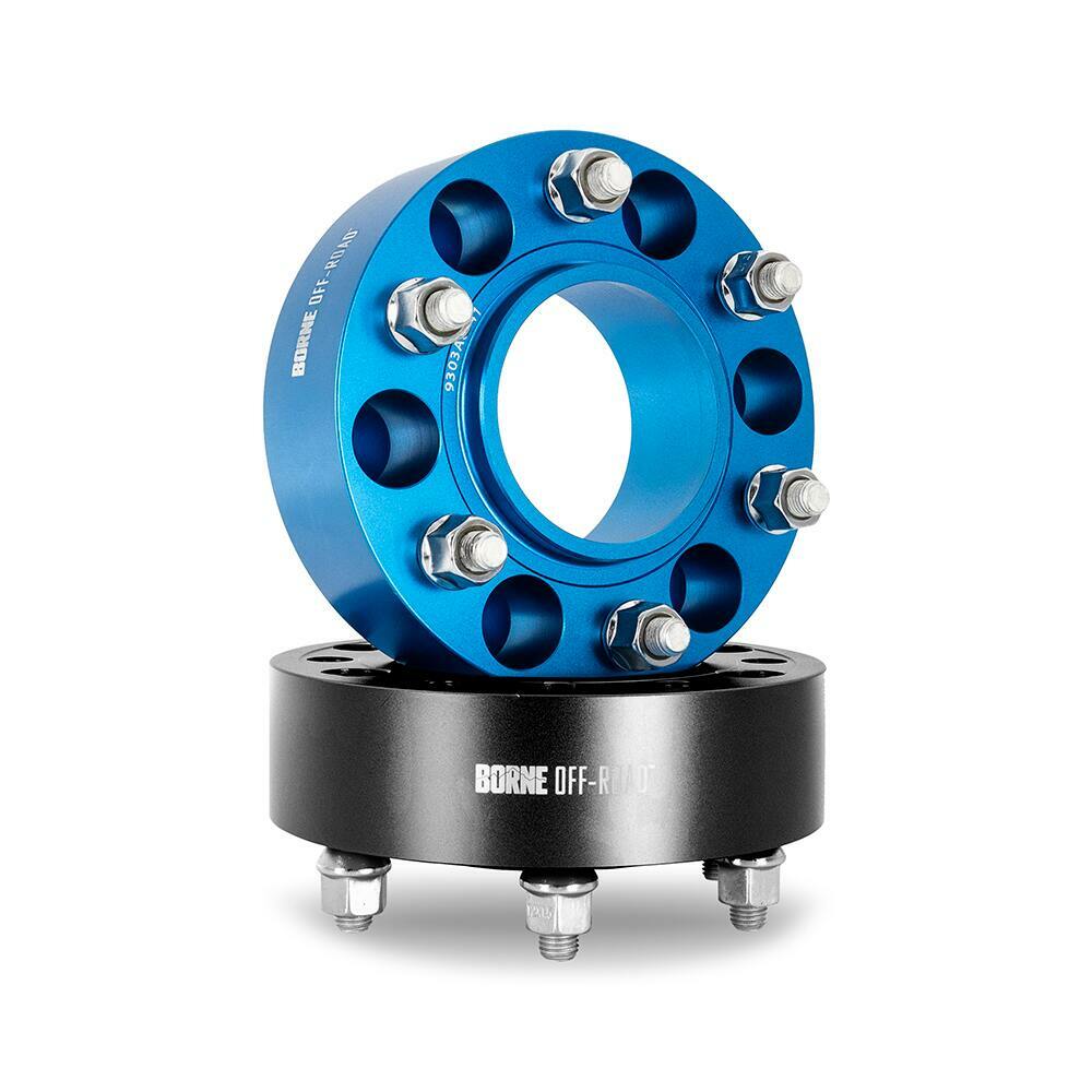 Mishimoto Wheel Spacers, 6X139.7, 106Mm Center Bore, M12 X 1.5, 1.00-In Thick, Black - BNWS-004-250BK