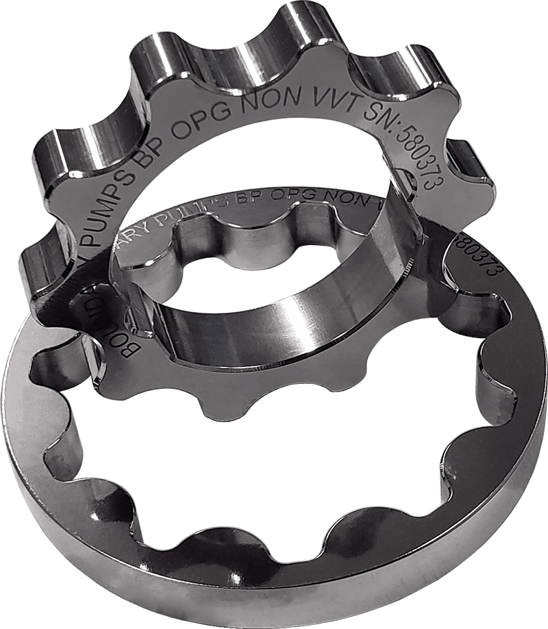 Boundary Engineering Billet Oil Pump Gears Mazda BP I4 NON VVT 91.5-00 Escort GT Mazda Miata - BP-OPG-NON-VVT