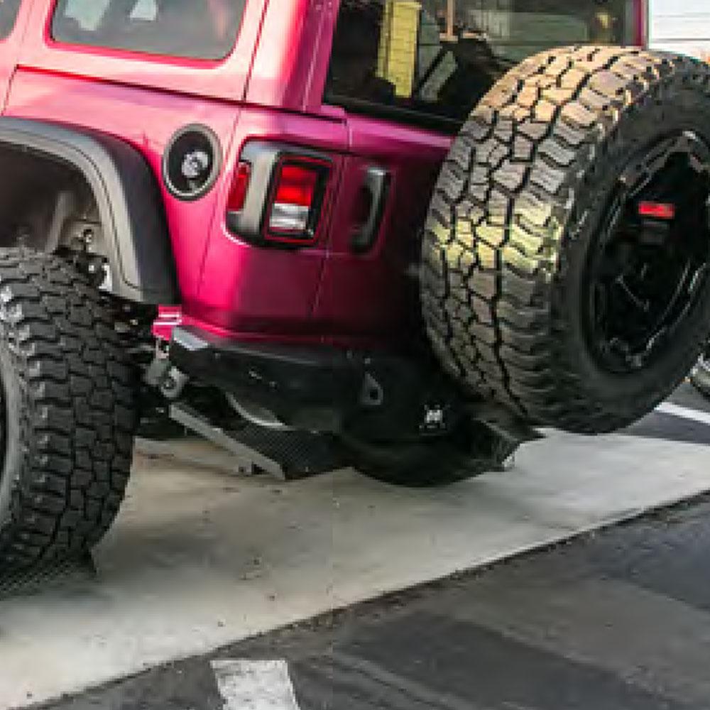 Rock Slide Engineering Combo Mid Front And Full Rear Bumpers For 18-25 Jeep Wrangler JL 2-4 Door (2018-2024 Wrangler) - BPS-1000