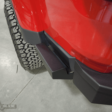 Rock Slide Engineering Gladiatror Rear Rock Sliders for 20-Pres Jeep Gladiator JT Steel Powdercoat (2020 Gladiator) - BR-100-JT4