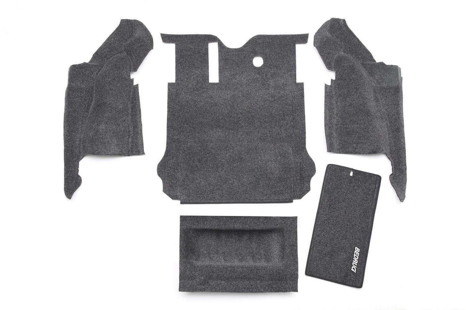 Bedrug Jeep Bedrug 07-10 Jk Unltd 4Dr Rr 5pc Cargo Kit (Inc Tlgte &Amp; Tub Liner) (2007-2010 Wrangler) - BRJK07R4