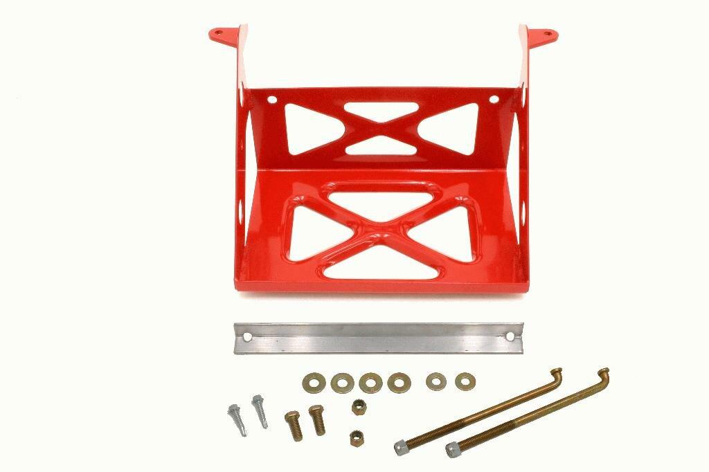 BMR BR001R Red Battery Relocation Mount Kit 4th Gen F-Body 1982 - 2002 Chevrolet, Pontiac
