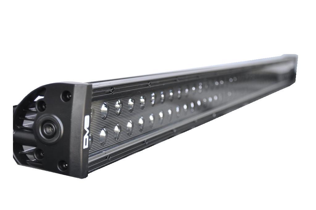 DV8 Offroad 40" Dual Row Led Light Bar; Black Face - BR40E240W3W