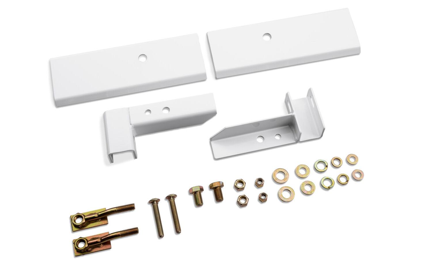 Backrack Hdw Kit - Standard - White - 20-22 Chev/GMC Silverado, Sierra Hd Only - 30124W