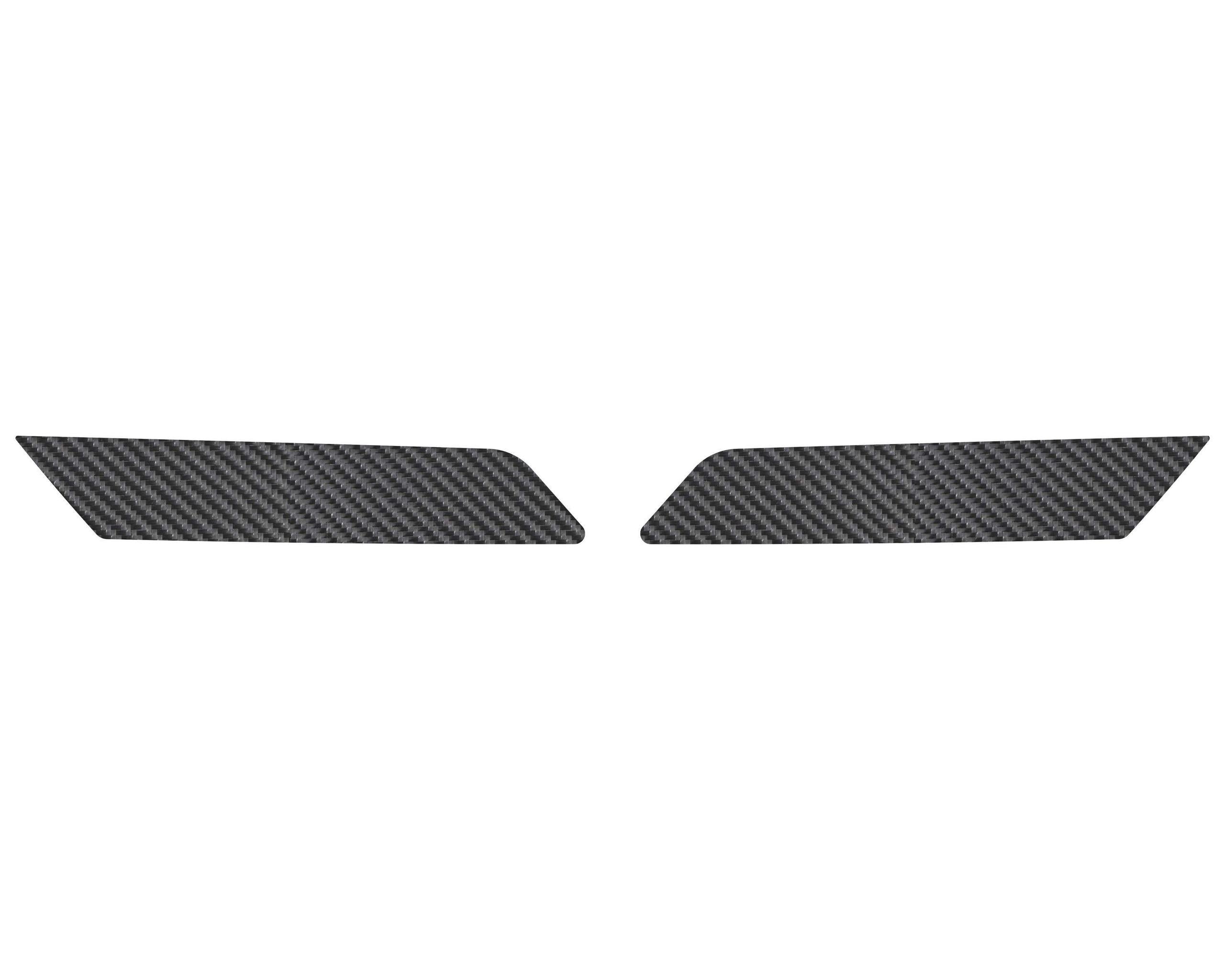 TUFSKINZ Front Side Door Pull Handle Overlays (2021-2025 Bronco) - BRO024-RCF-X