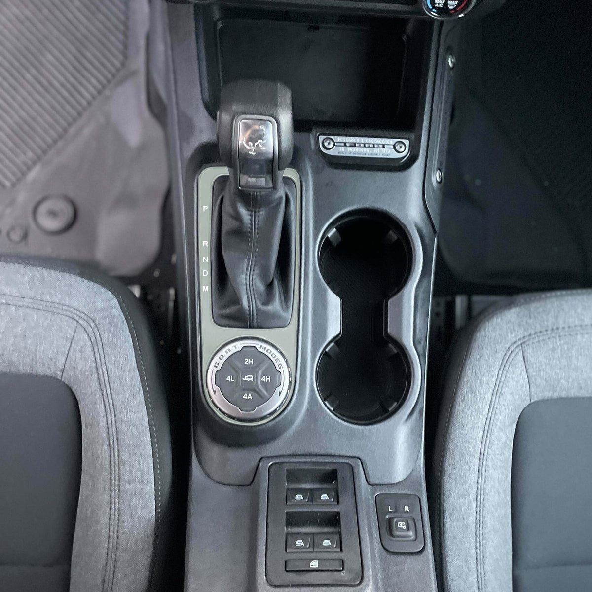 TUFSKINZ Automatic Shifter Accent Trim (2021-2025 Bronco) - BRO039-CAC-519-G