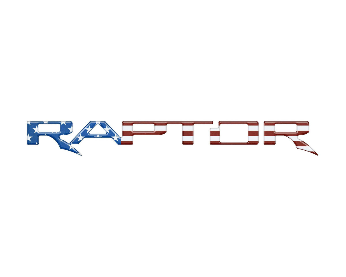 TUFSKINZ Swing Gate Emblem Letter Inserts (2022-2025 Bronco) - BRO067-GTO-RWB-G