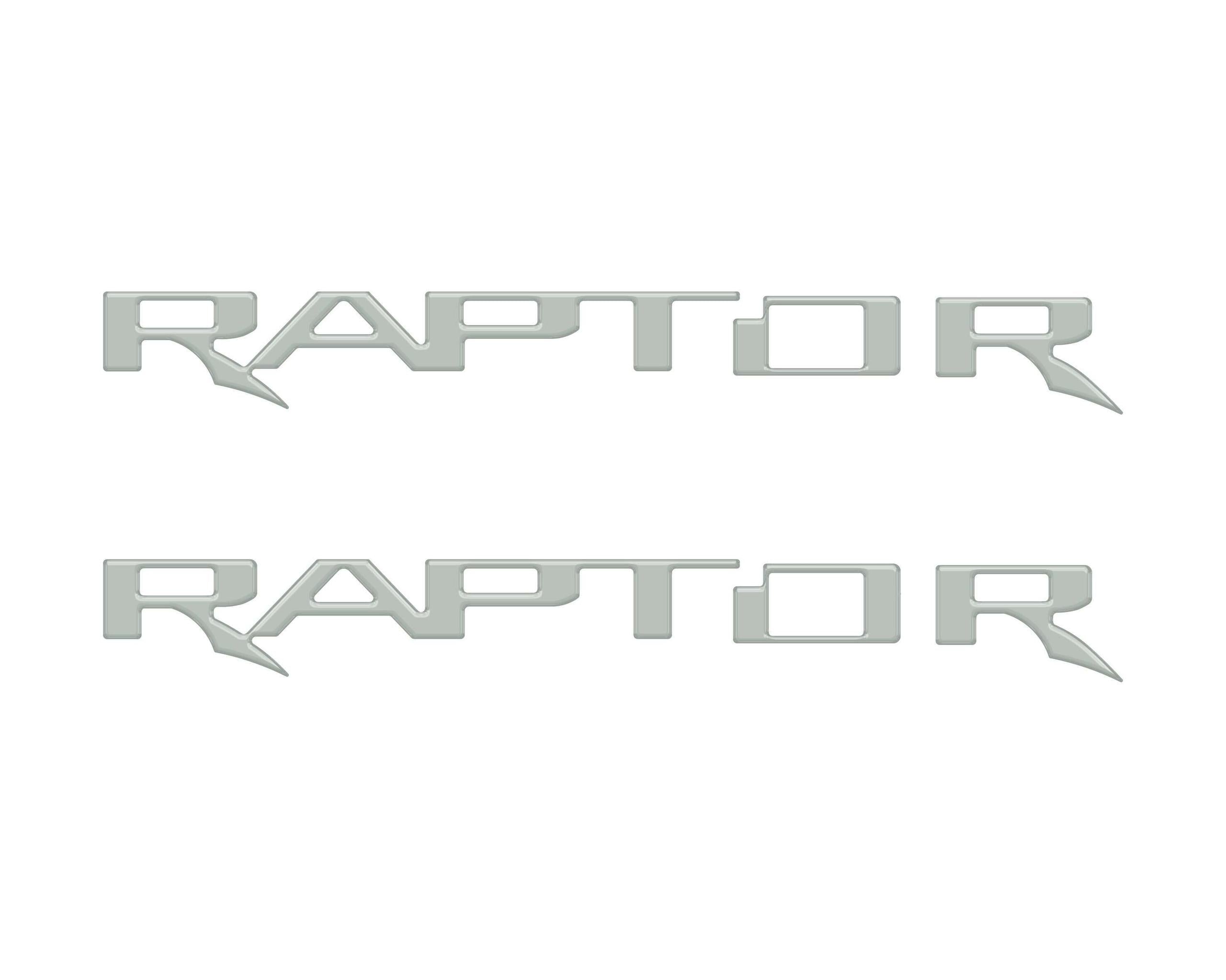 TUFSKINZ Side Emblem Letter Inserts (2023-2025 Bronco) - BRO070-CAC-G