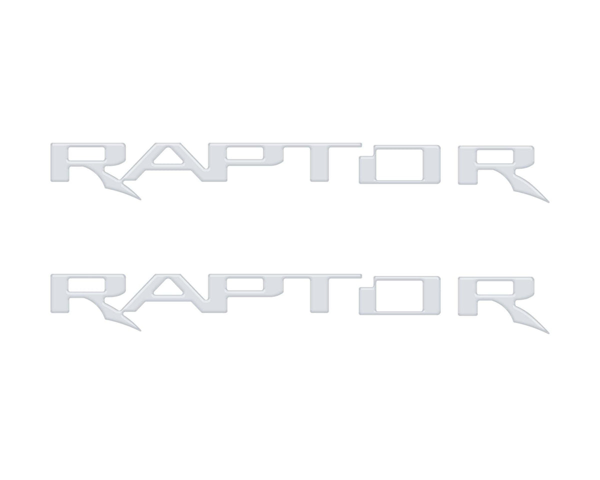 TUFSKINZ Side Emblem Letter Inserts (2023-2025 Bronco) - BRO070-WHT-G