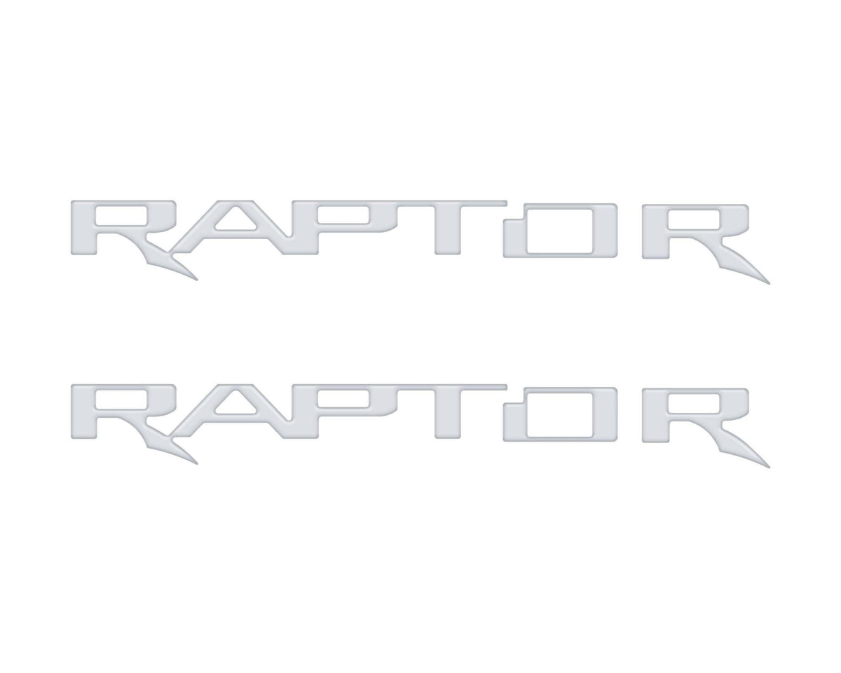 TUFSKINZ Side Emblem Letter Inserts (2023-2025 Bronco) - BRO070-WHT-M