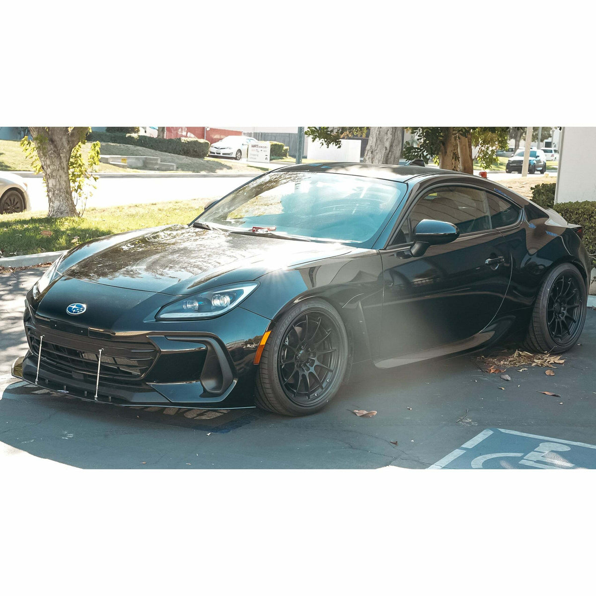 APR Performance Carbon Fiber Wind Splitter With Rods (2022+ BRZ) - CW-822026