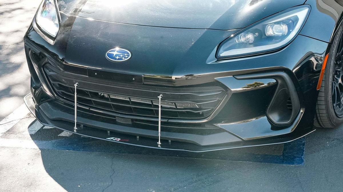 APR Performance Carbon Fiber Wind Splitter With Rods (2022+ BRZ) - CW-822026