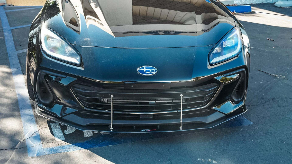 APR Performance Carbon Fiber Wind Splitter With Rods (2022+ BRZ) - CW-822026