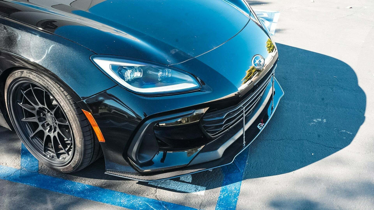 APR Performance Carbon Fiber Wind Splitter With Rods (2022+ BRZ) - CW-822026