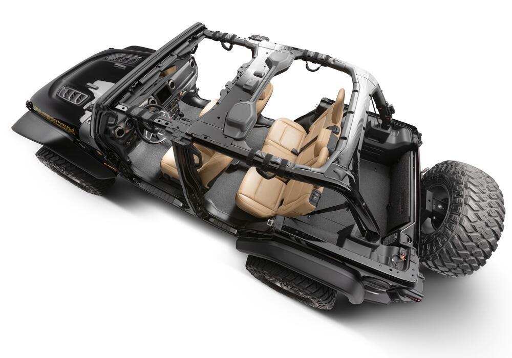 Bedrug Jeep Bedtred 18+ Jl 2Dr Frnt (2018-2024 Wrangler) - BTJL18F2