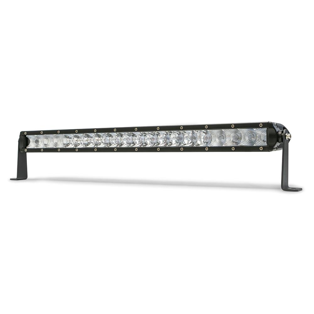 DV8 Offroad 20" Single Row Led Light Bar; Chrome Face - BS20E100W5W