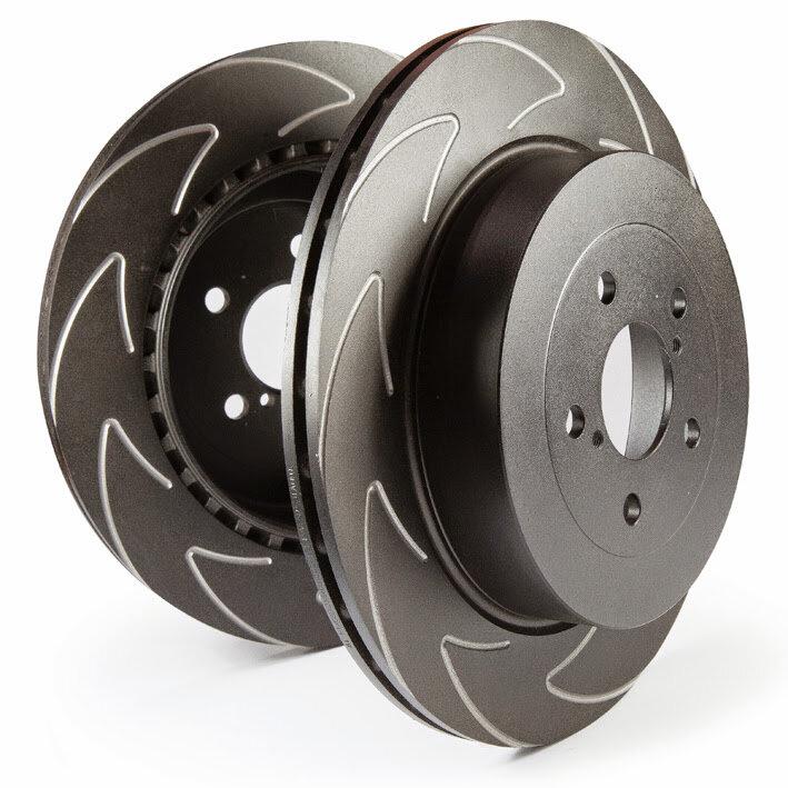 EBC Brakes Bsd V Slotted Rotors (Front BSD Rotors 2014 and up AUDI S3 2.0 Turbo) - BSD7612